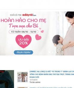 Mẫu website giới thiệu bệnh viện V87878
